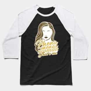 'Golden Girl That's Me' Cool Phenomenal Woman Gift Baseball T-Shirt